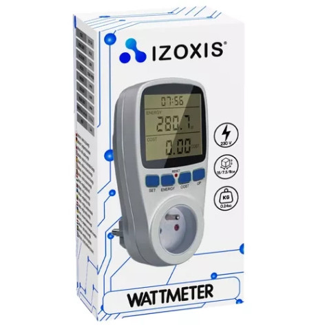 Wattmetr měřič spotřeby energie Izoxis 23576 ~ 9