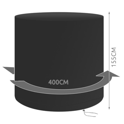 Voděodolný ochranný obal na závěsné křeslo 400cm Gardlov 9169 ~ 8