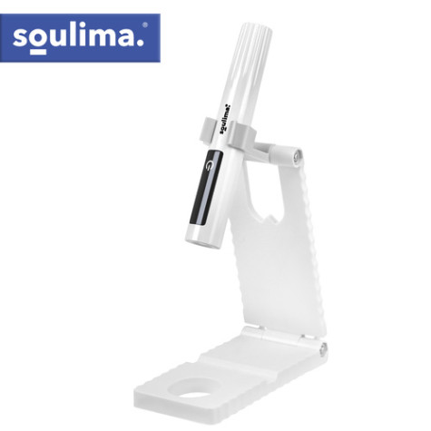 Přenosná UV LED lampa s držákem bílá Soulima 27771 ~ 2