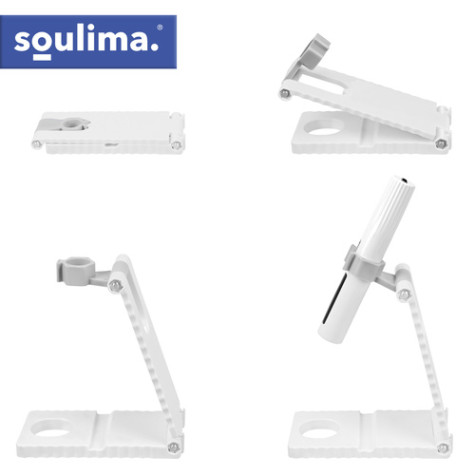 Přenosná UV LED lampa s držákem bílá Soulima 27771 ~ 6