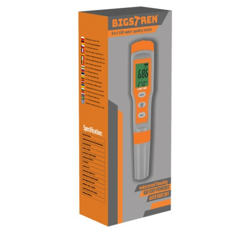 LED tester kvality vody 4v1 Bigstren 23534 ~ 10