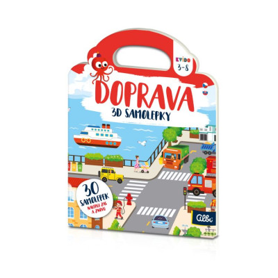 Albi Kvído 3D samolepky: Doprava