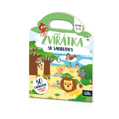 Albi Kvído 3D samolepky: Zvířátka