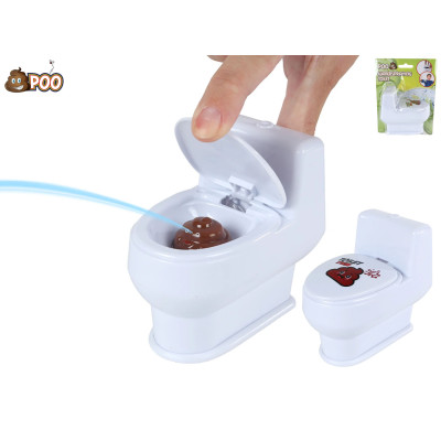 Toaleta stříkající vodu 10 cm