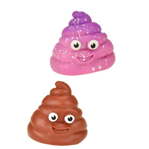 Elastická hmota Vtipné hovínko mačkací antistresový míček 7cm ~ 4