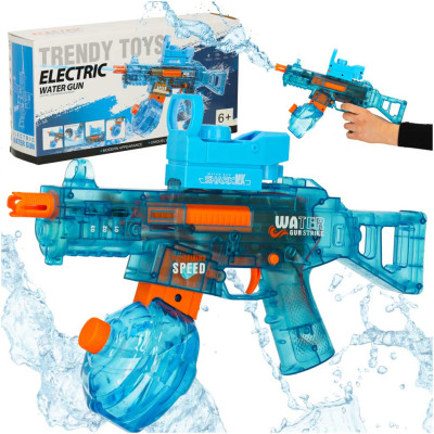 Elektrická vodní pistole se zásobníkem 350 ml modrá 36 cm