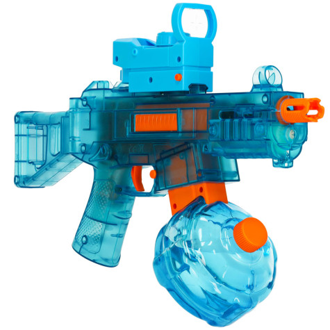 Elektrická vodní pistole se zásobníkem 350 ml modrá 36 cm ~ 5