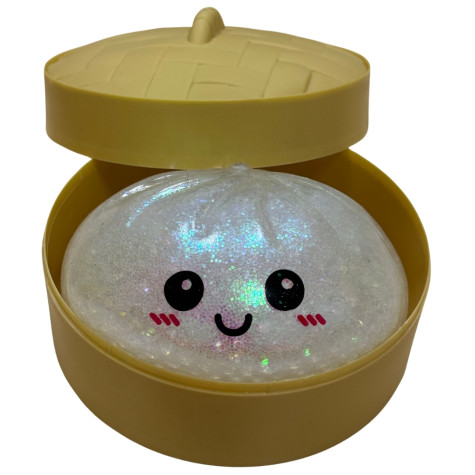 Squishy Dumpling MEGA XXL obří mačkací knedlíček 14 cm ~ 1