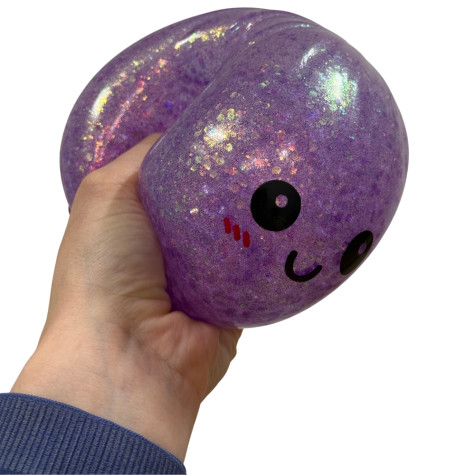 Squishy Dumpling MEGA XXL obří mačkací knedlíček 14 cm ~ 4