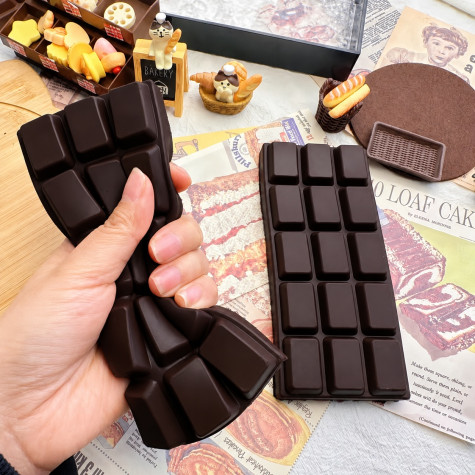 Chocolate squishy antistresová  mačkací čokoláda 16 cm ~ 1