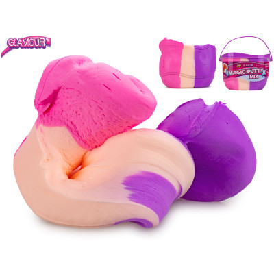 Trojbarevná magická hmota v kyblíku 240g