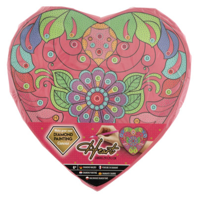 Grafix Diamantový obrázek na plátně 29 cm Kytka