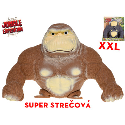 Antistresová strečová gorila 22cm XXL