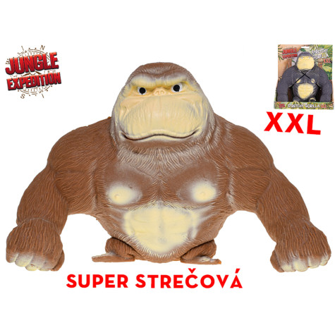 Antistresová strečová gorila 22cm XXL ~ 1
