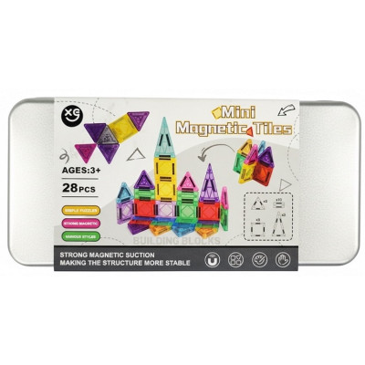 3D magnetická stavebnice MINI - 28 dílků