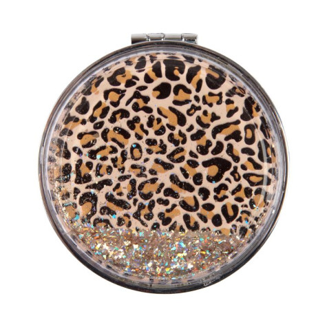 Albi Třpytivé kapesní zrcátko - Leopardí vzor ~ 1