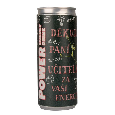 Energetický nápoj pro paní učitelku 250 ml tabule ~ 1