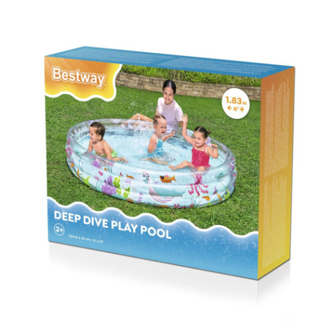 Bestway 51005 Nafukovací bazének Deep Dive 188x33cm ~ 7