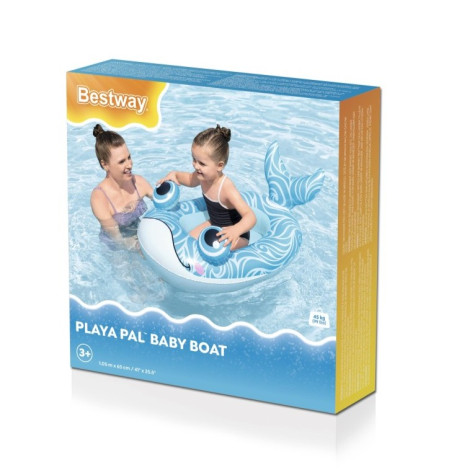 Bestway 34213 Nafukovací dětský člun Velryba 105x65cm ~ 6