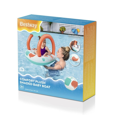 Bestway 34203 Nafukovací člun se stříškou 84x67cm Vodní svět ~ 5