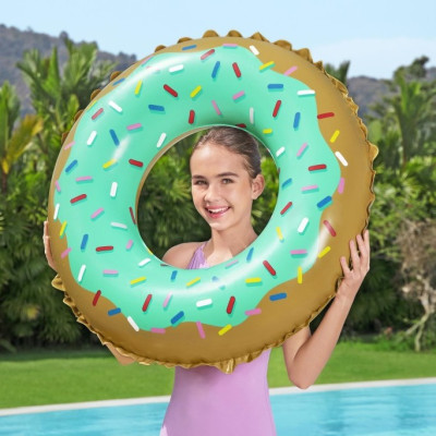 Bestway 36300 Nafukovací kruh Donut zelený 91 cm