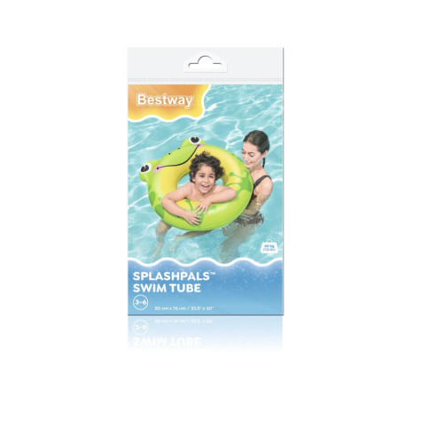Bestway 36351 Nafukovací kruh dětský SplashPals Žába 85x76cm ~ 5