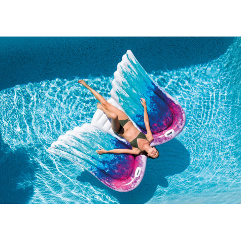 Intex 58786 Matrace nafukovací Andělská křídla 216x155cm ~ 2