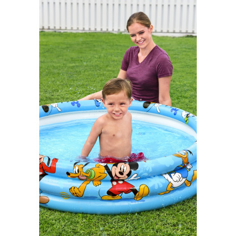 Bestway 91007 Dětský nafukovací bazén Mickey Mouse 122x25cm ~ 1