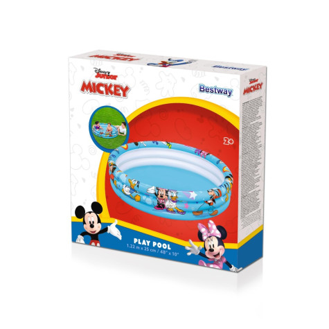 Bestway 91007 Dětský nafukovací bazén Mickey Mouse 122x25cm ~ 5