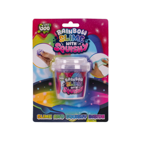 Sliz hmota duhová 90g se strečovou hračkou ~ 2
