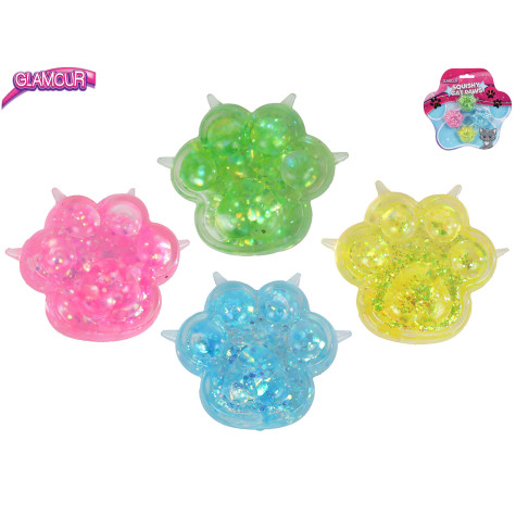 Strečové mini kočičí tlapky squishy 4 ks ~ 1