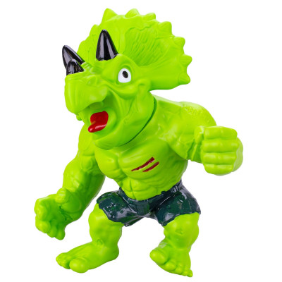 Monstrum strečové antistres Triceratops zelený 24 cm