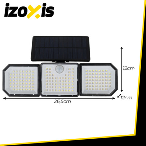 Solární lampa 167LED 500lm Izoxis 24633 ~ 9