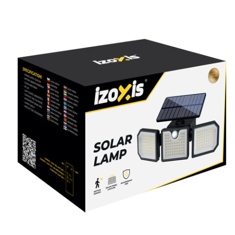 Solární lampa 167LED 500lm Izoxis 24633 ~ 10