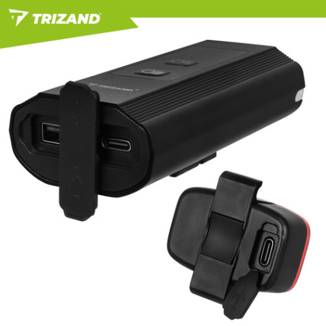 Sada LED světel na kolo Trizand 27800 ~ 4