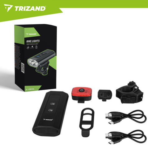 Sada LED světel na kolo Trizand 27800 ~ 6