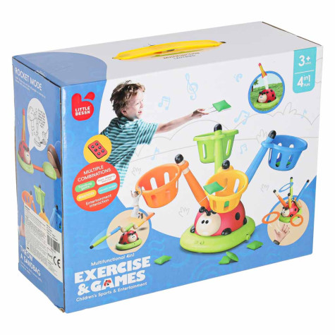Multifunkční cvičení a hry pro děti 4v1 Beruška ~ 16