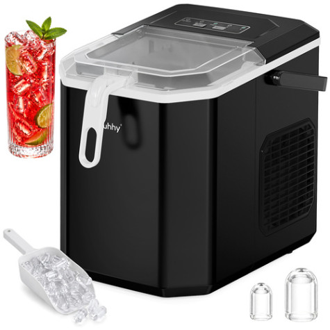 Elektrický výrobník ledu 1,2 l černý Ruhhy 27708 ~ 1