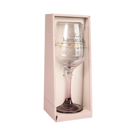 Albi Sklenice na víno 350 ml - Skvělá kamarádka ~ 2