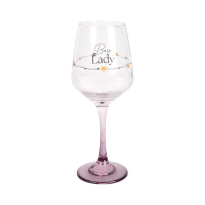 Albi Sklenice na víno 350 ml - Boss Lady