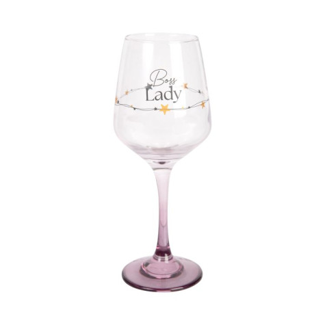 Albi Sklenice na víno 350 ml - Boss Lady ~ 1