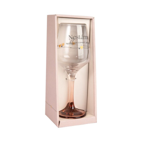 Albi Sklenice na víno 350 ml - Nestárnu ~ 2
