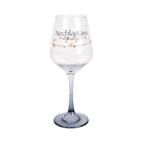 Albi Sklenice na víno 350 ml - Nechlastám, degustuji ~ 1