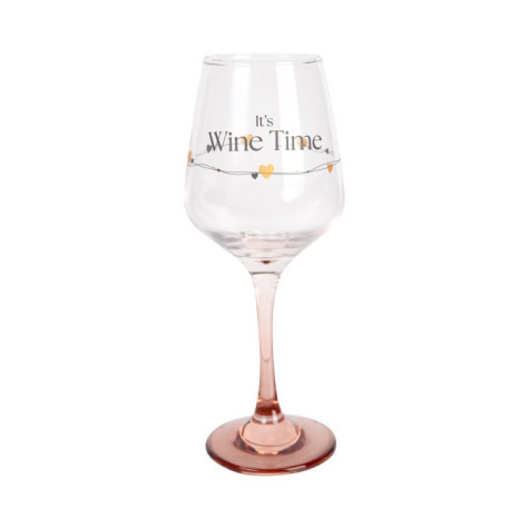 Albi Sklenice na víno 350 ml - It's wine time ~ 1
