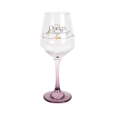 Albi Sklenice na víno 350 ml - Queen of everything
