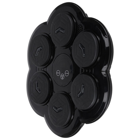 Nástěnný boxérský trenažér LED USB 6 zón kulatý černý ~ 3