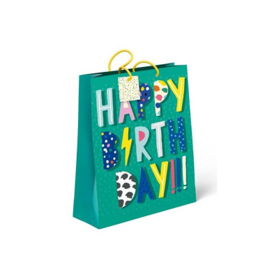 Albi Dárková taška velká - Happy Birthday 26x12,7x32,4cm