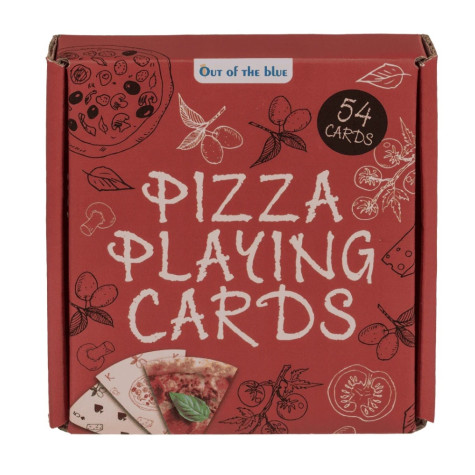 Hrací karty design Pizza 54 ks ~ 2
