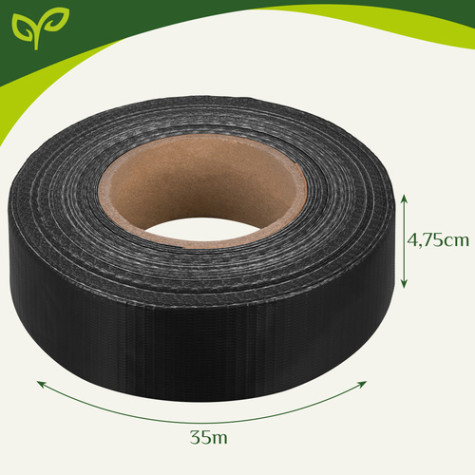 Sada stínící fólie na plot 4,75cmx35m 450g/m2 antracit Gardlov 23910 ~ 9