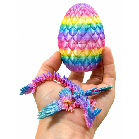 3D tištěné dračí vejce 8,5 cm s překvapením ~ 2